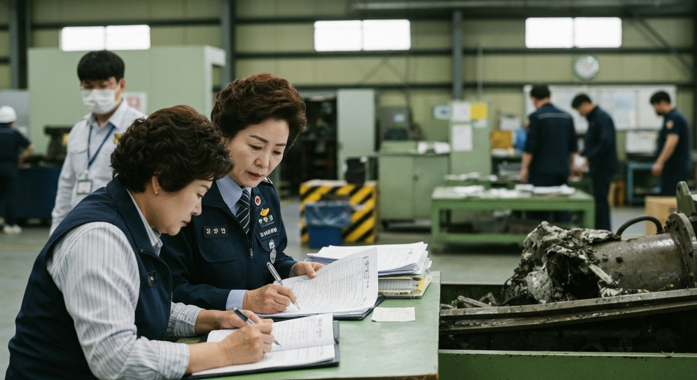 관리감독자 처벌 — 형식 선임 위반의 법적 결과