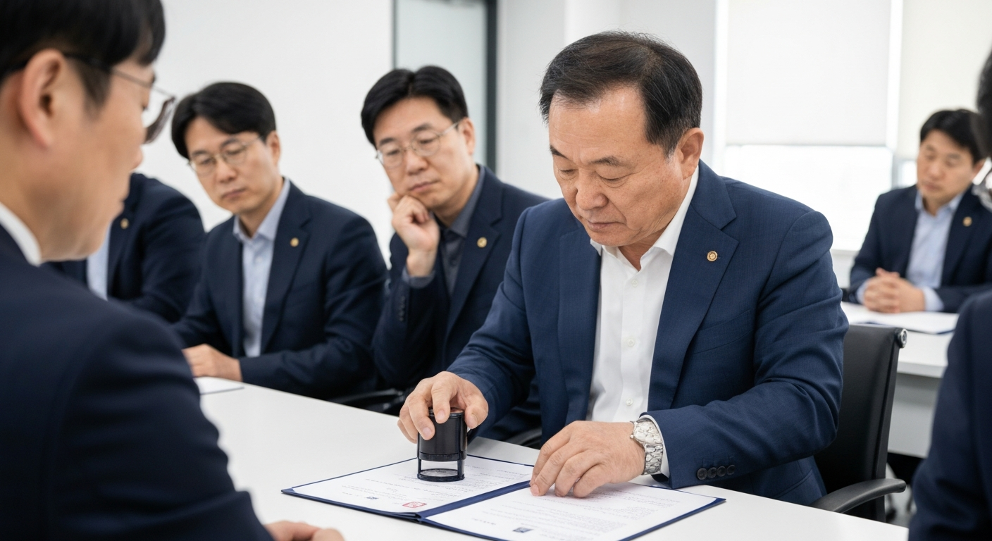 안전작업 허가서 검토 및 승인 과정